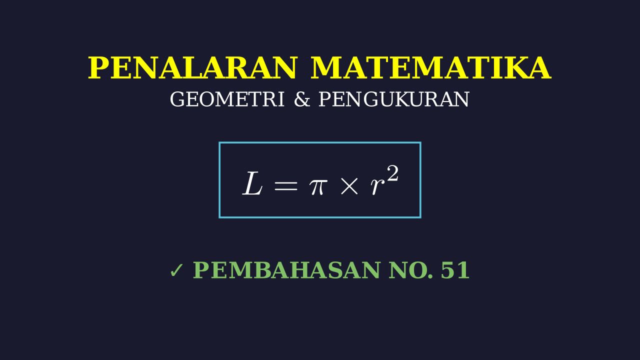 Latihan Penalaran Matematika