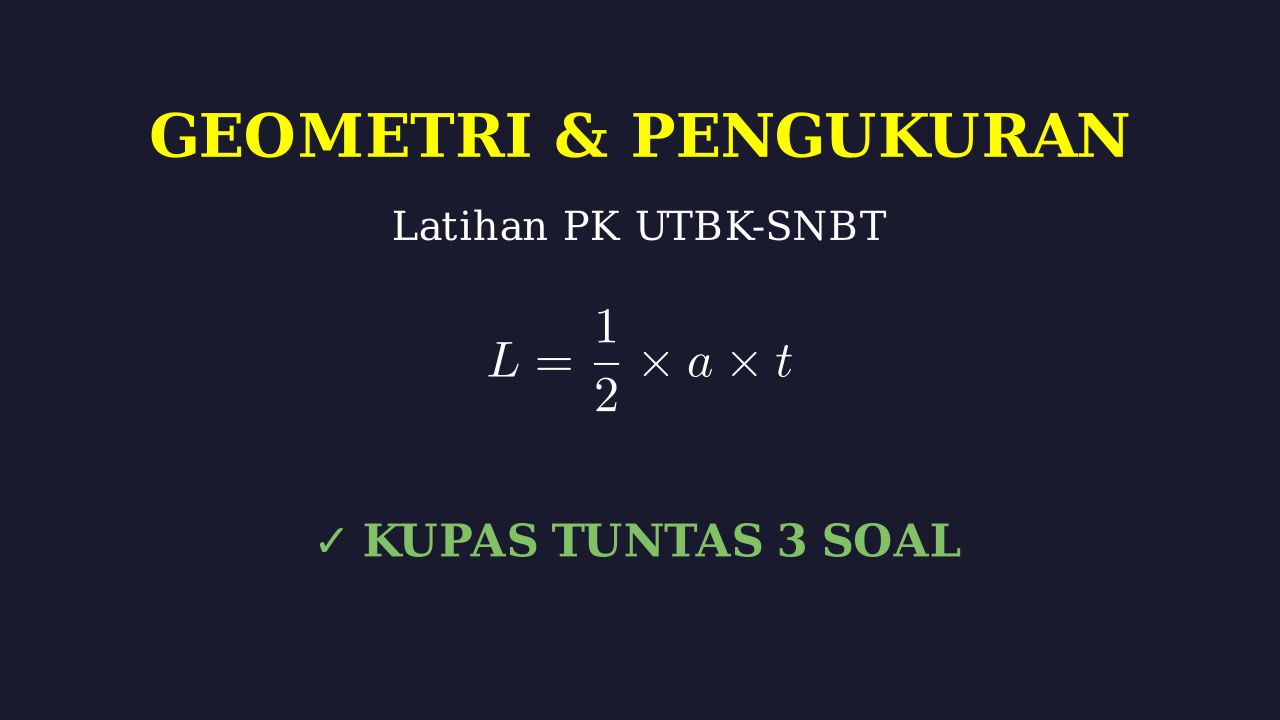 3 Soal Matematika: Solusi dan Rumus Lengkap