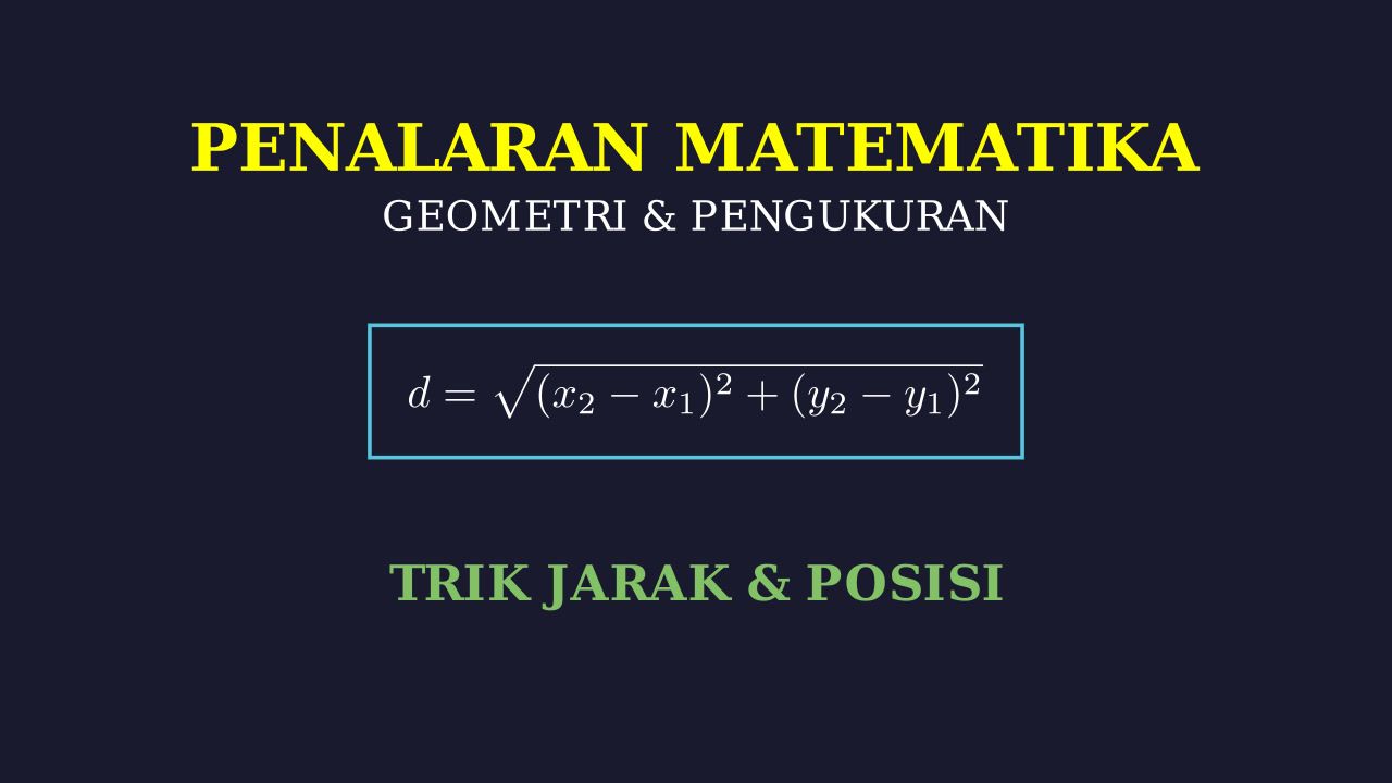 Gerak Mobil dari Titik Asal