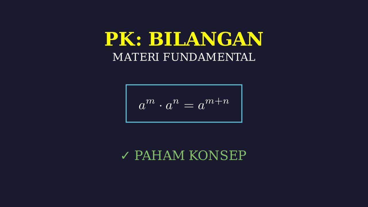 Materi Fundamental: Konsep Dasar