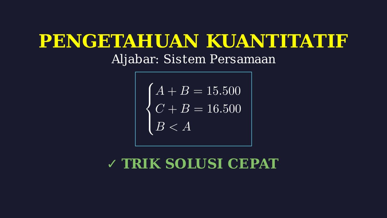 Soal Cerita: Menghitung Harga Beras