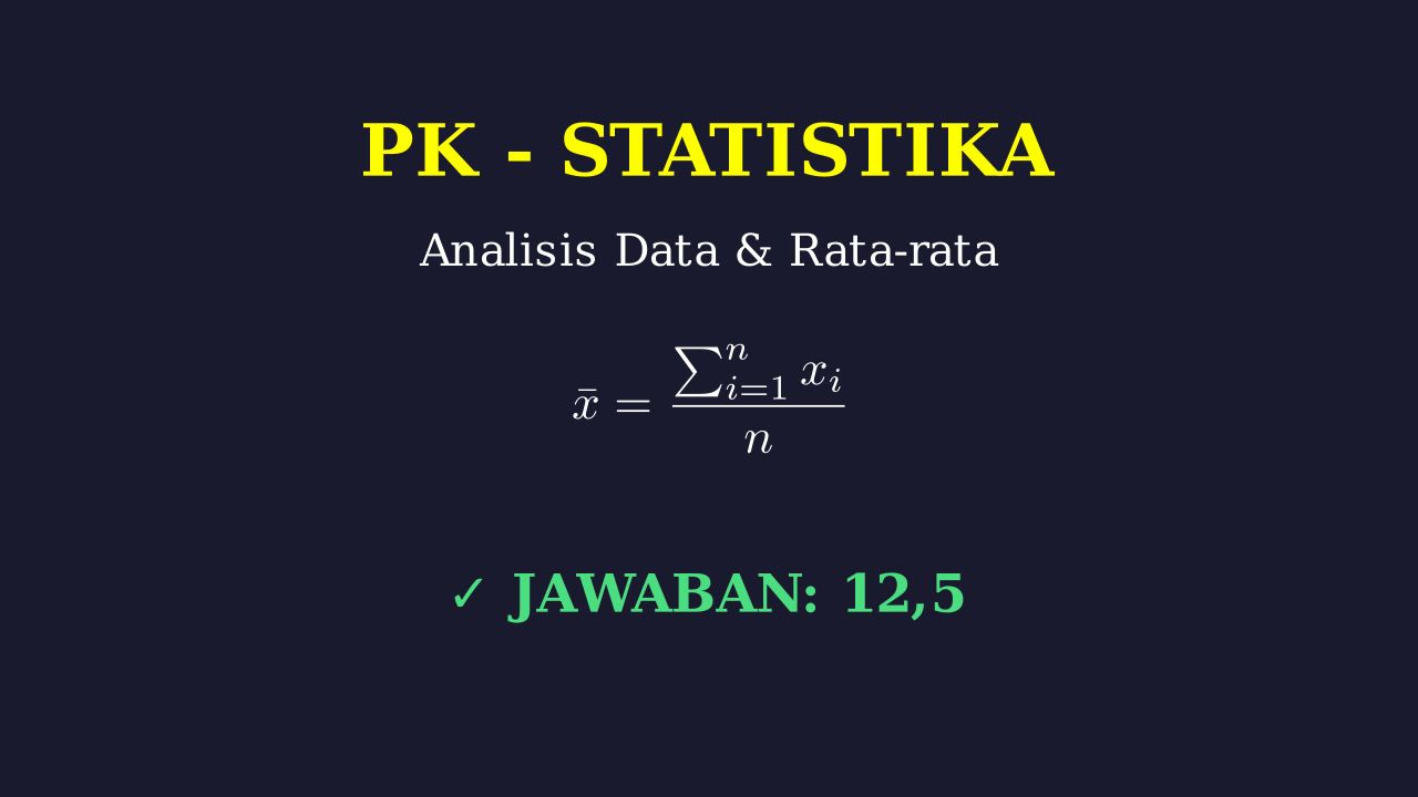 Statistika: Pengolahan Data