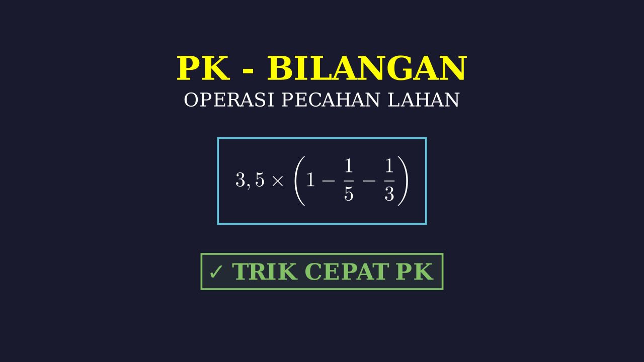 Soal Cerita: Pembagian Luas Lahan