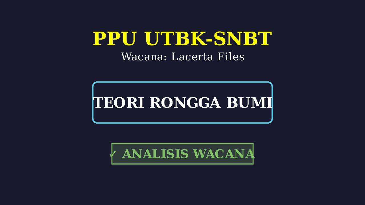 Lacerta Files: Teori Rongga Bumi
