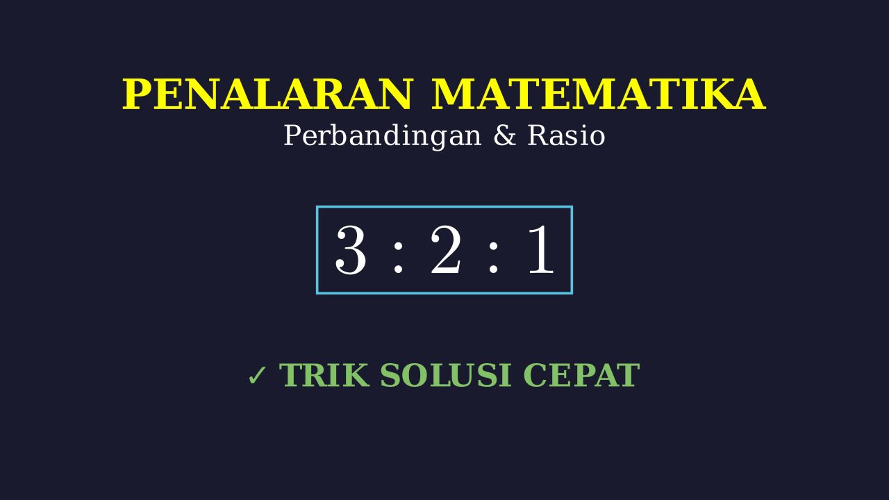 Soal Matematika: Perbandingan Dan Persentase