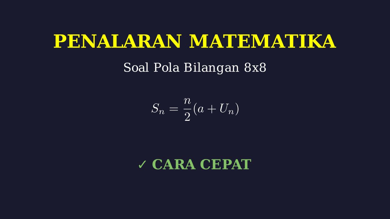 Logika Pola Kertas Berpetak 8x8