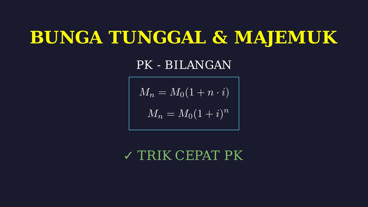 Bunga Tunggal dan Bunga Majemuk