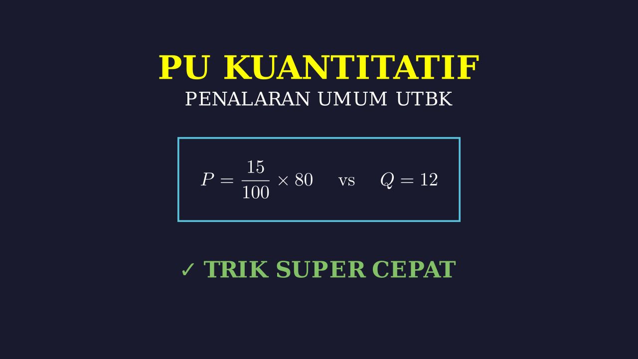 Memahami Penalaran Umum
