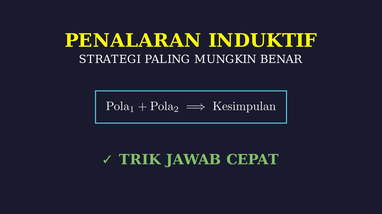 Strategi Menjawab Soal Paling Akurat