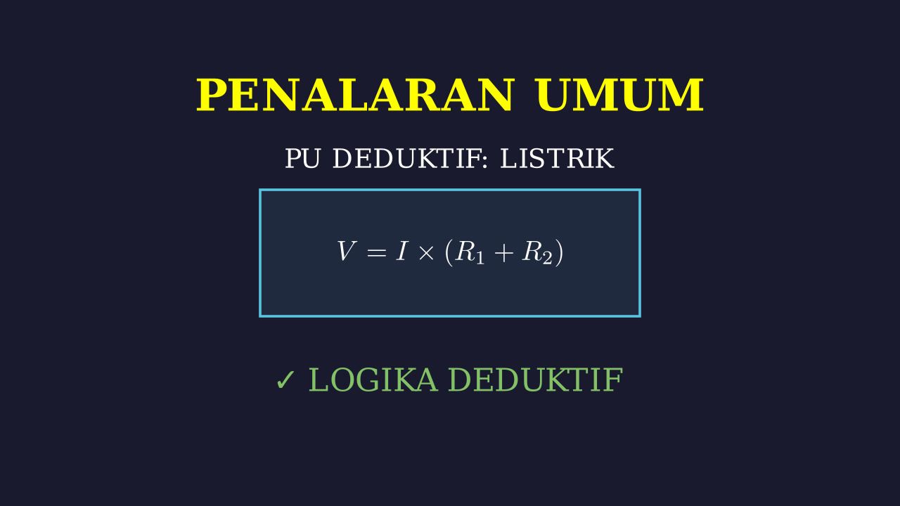 Menyelesaikan Soal Rangkaian Listrik