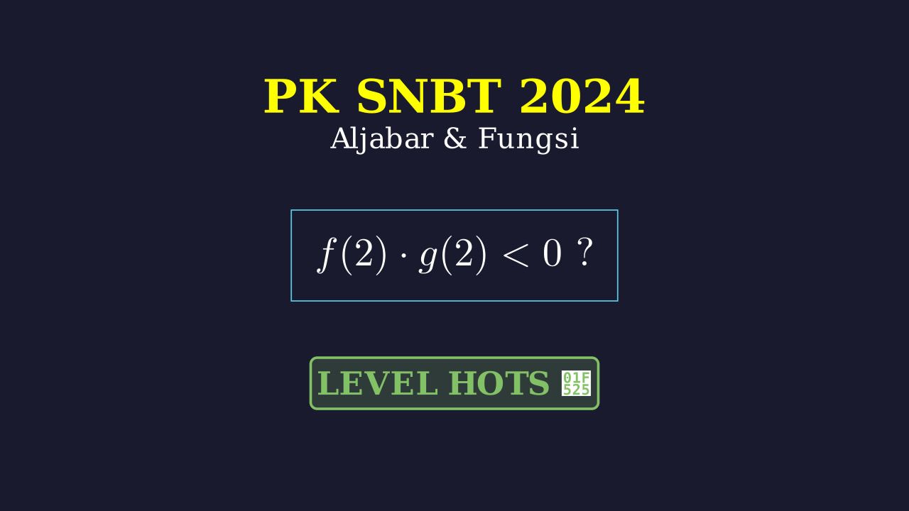 Soal SNBT 2024: Analisis Fungsi HOTS