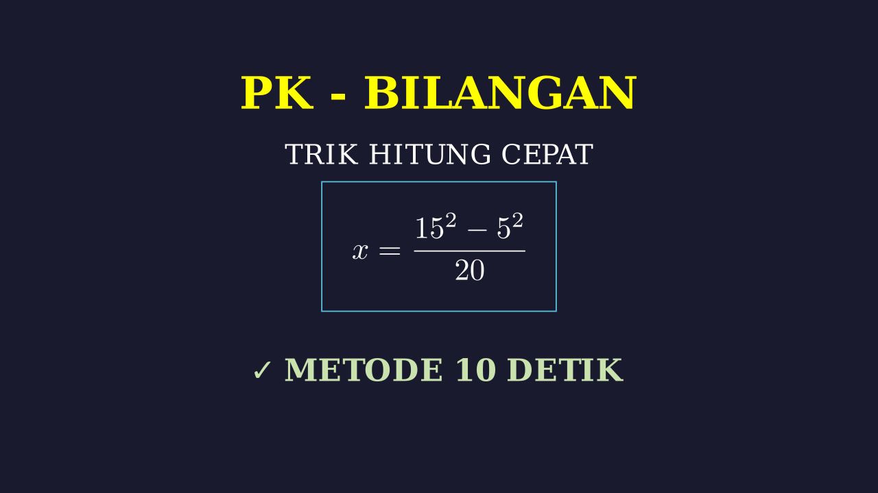 Trik Hitung Cepat
