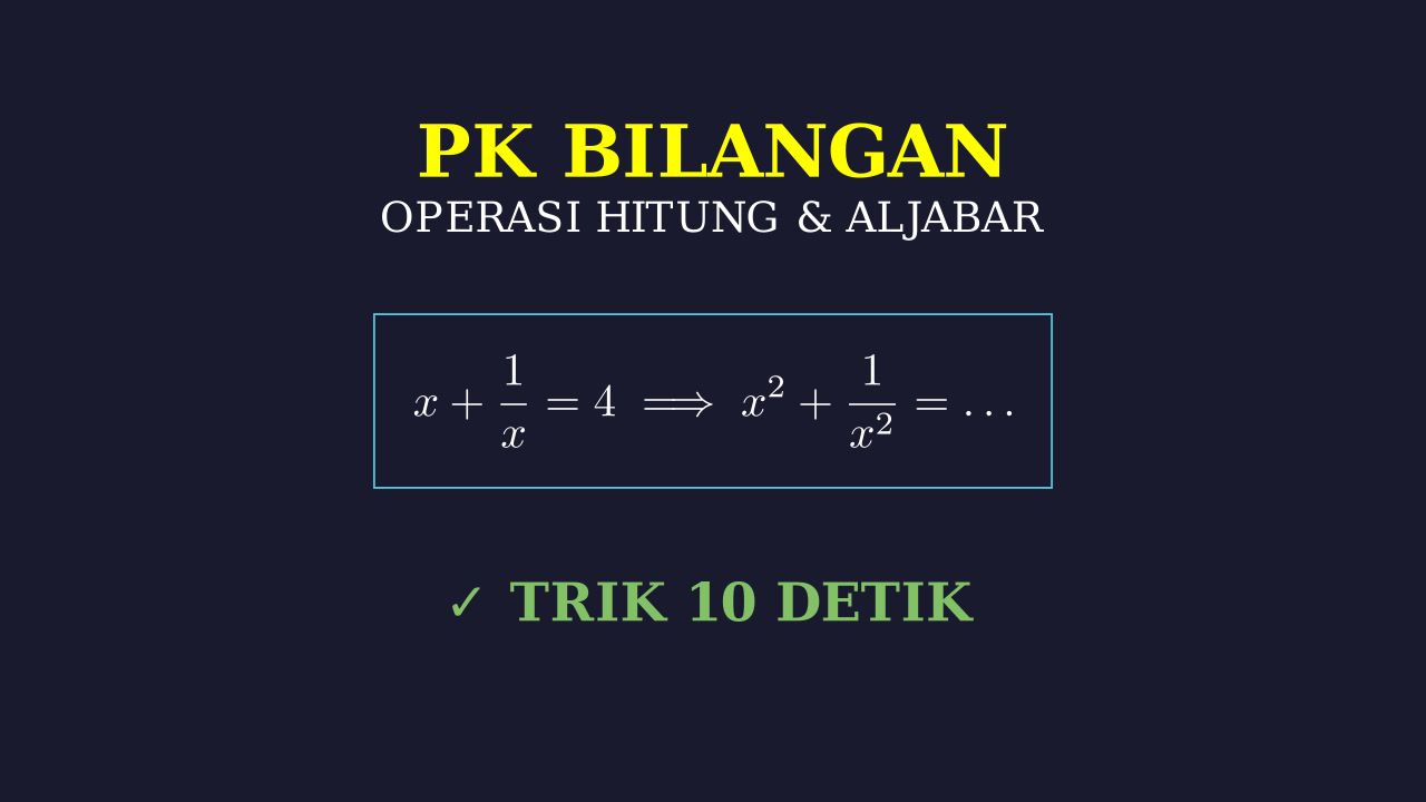 Pembahasan Soal Matematika