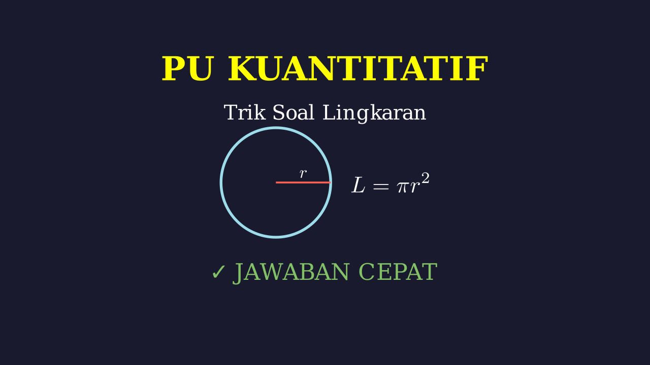 Lingkaran: Penalaran Umum