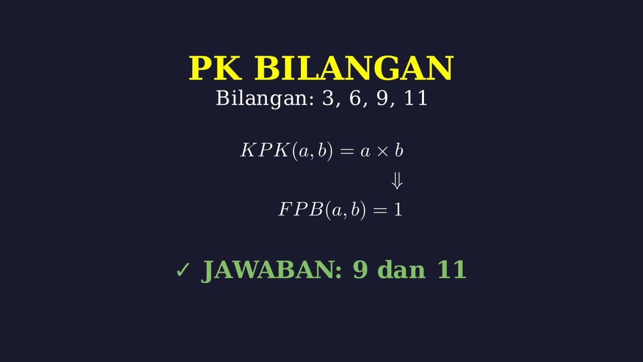 KPK: Hasil Kali Dua Bilangan