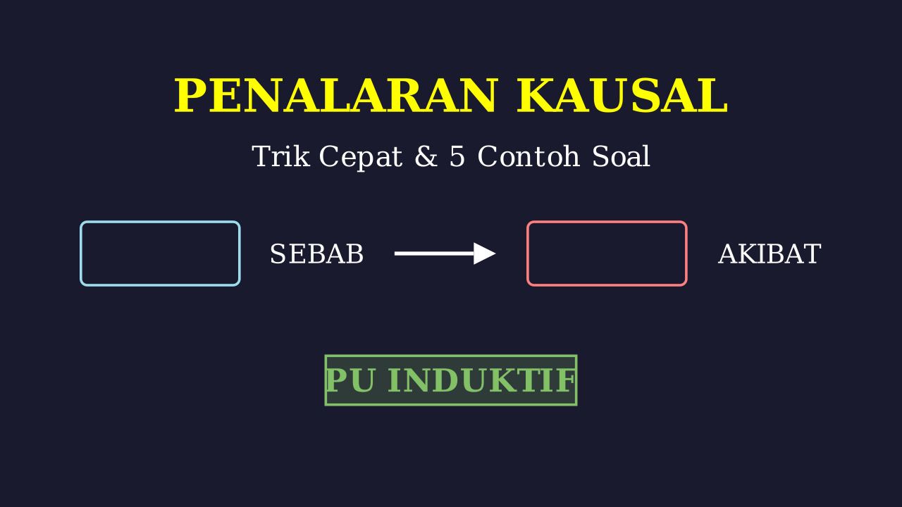 Penalaran Kausal: Strategi Menjawab & Contoh Soal