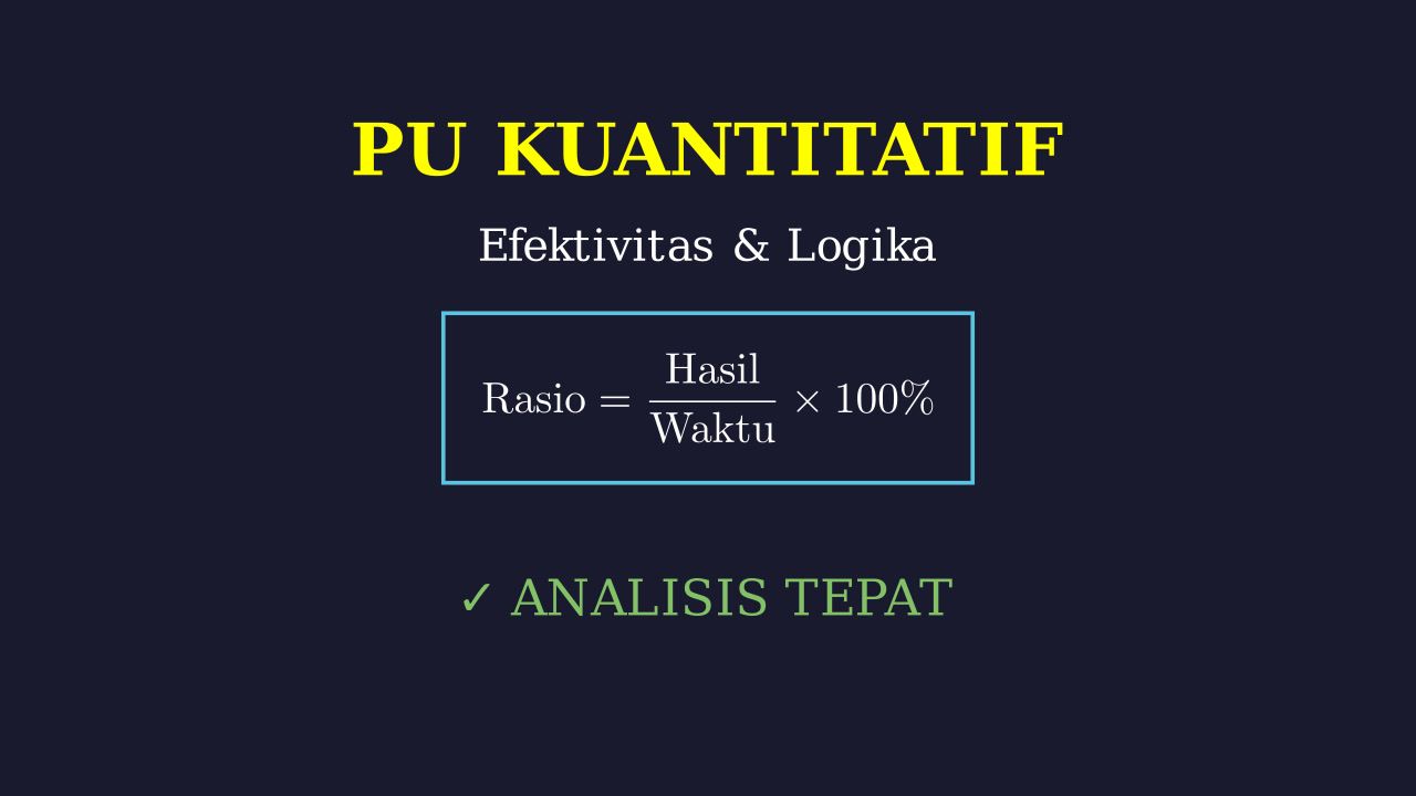 Meningkatkan Efektivitas: Pembahasan Soal