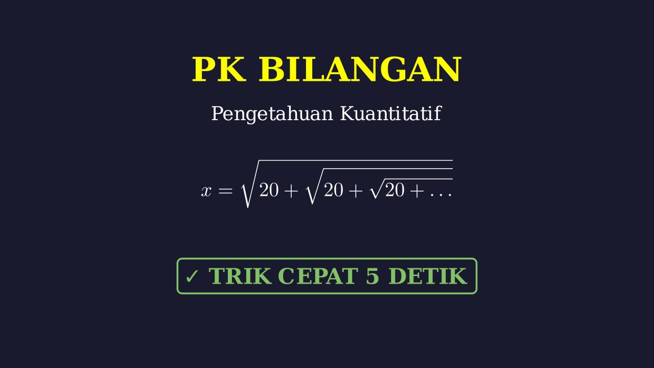 Pembahasan Soal Matematika