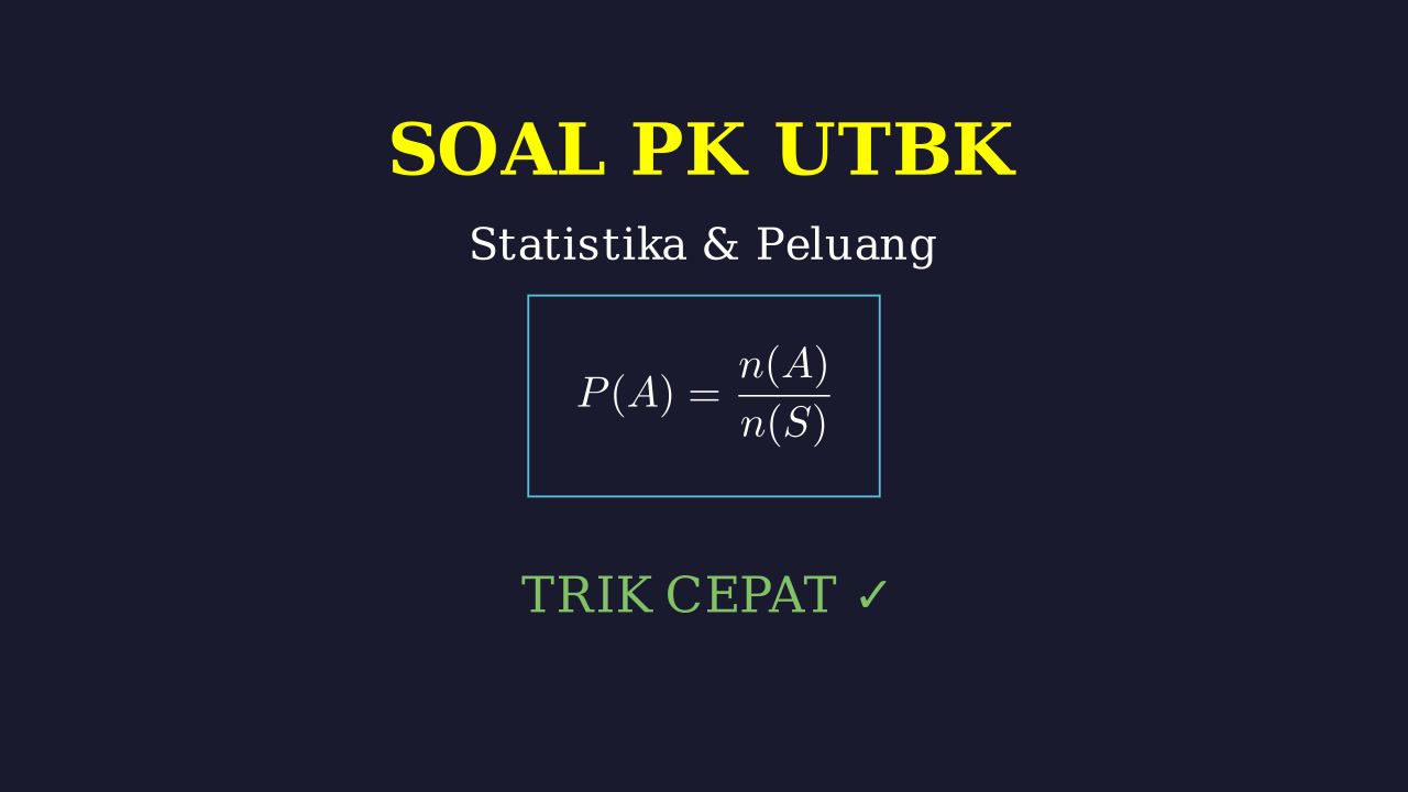 Pembahasan Soal TPS Kuantitatif
