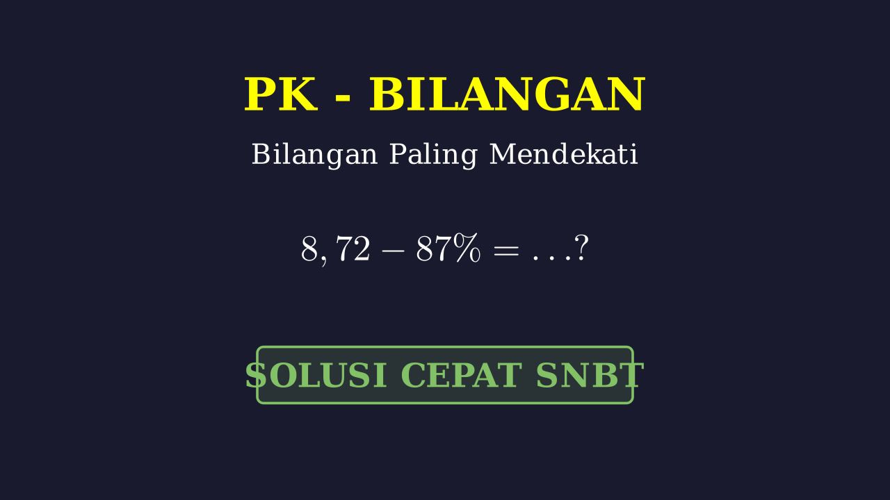Pengurangan Desimal Dan Persen