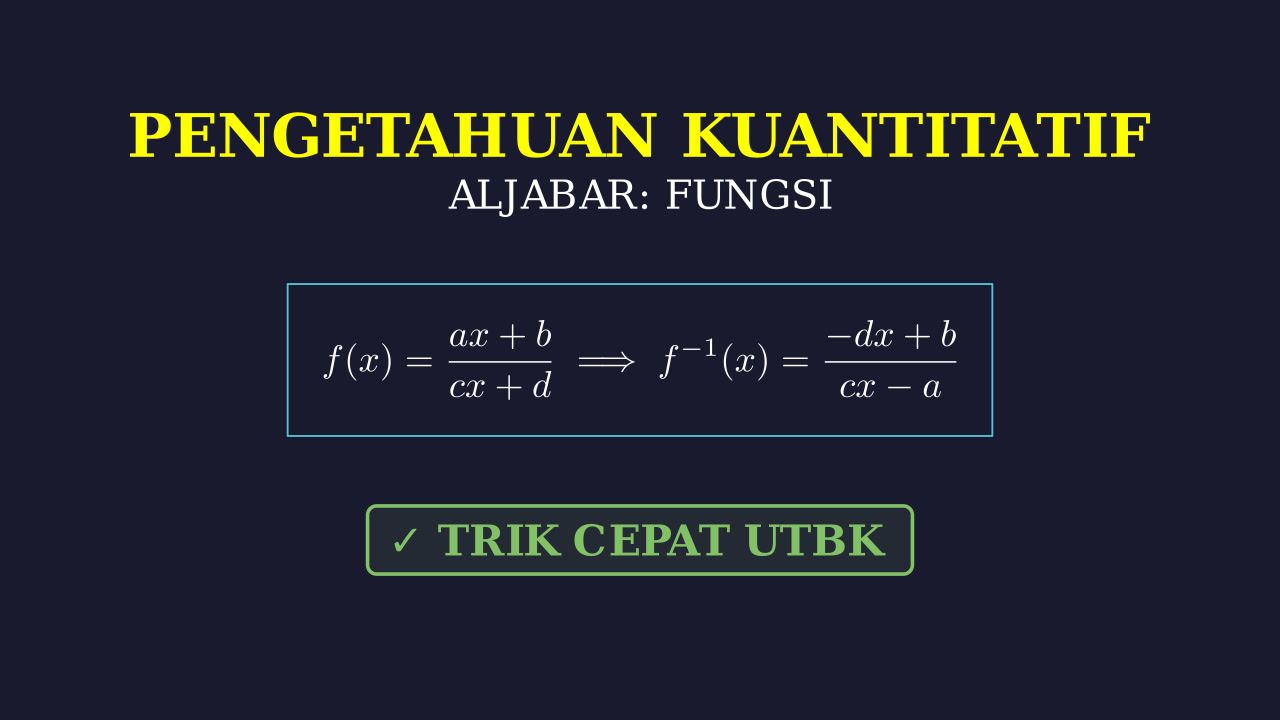 Konsep Dasar Fungsi
