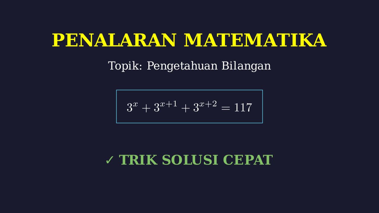 Pembahasan Soal Edukasi