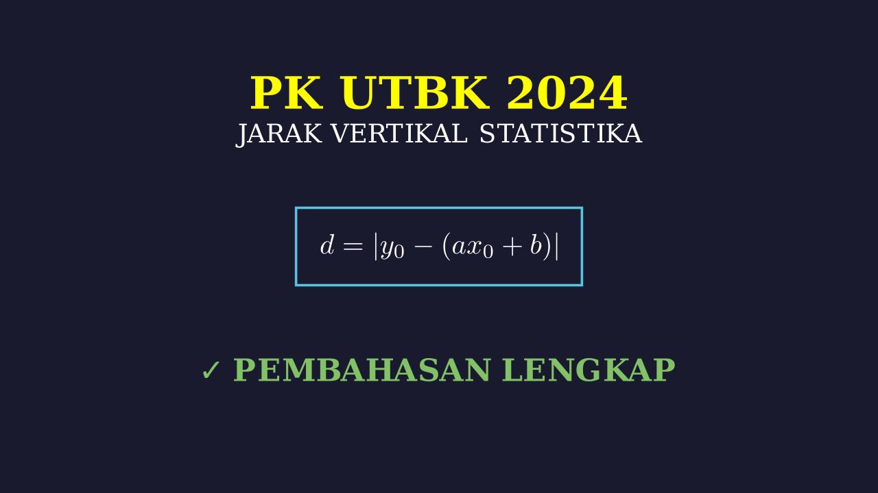 Rata-rata Jarak Vertikal: TPS UTBK