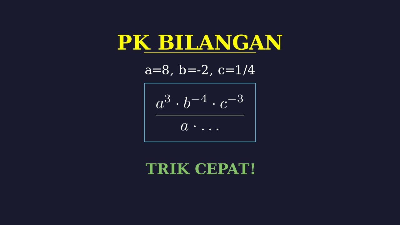 Menghitung Nilai Bilangan Berpangkat
