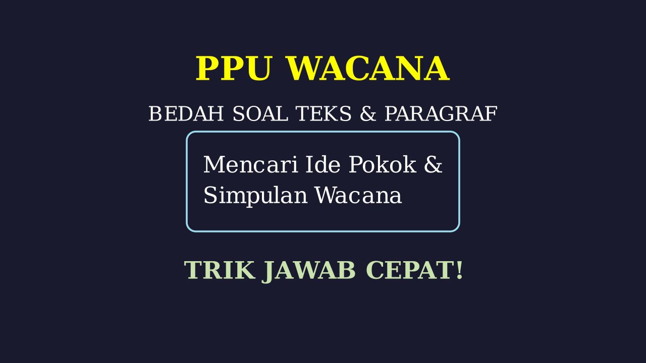 Pembahasan Soal Lengkap