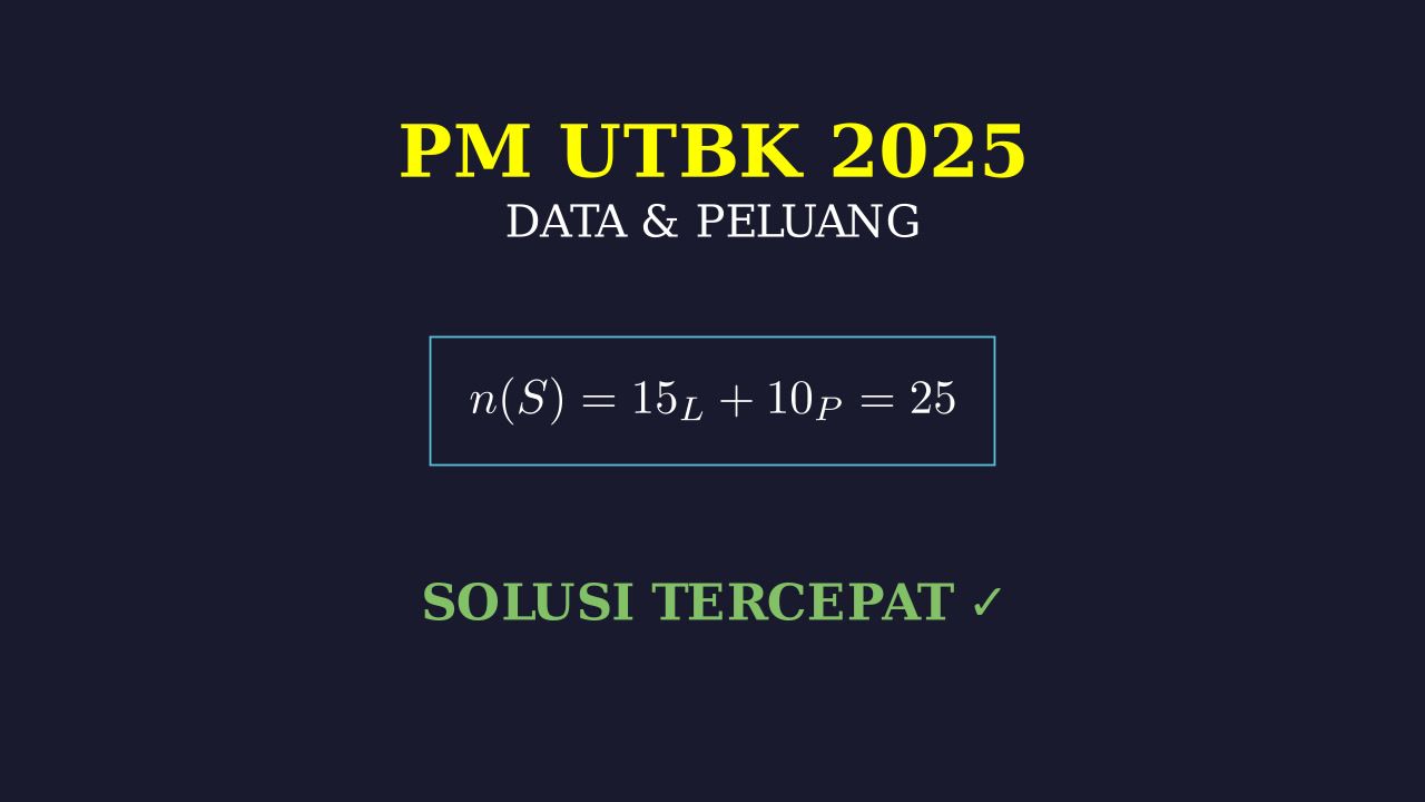 PM UTBK 2025: Soal Penalaran Matematika