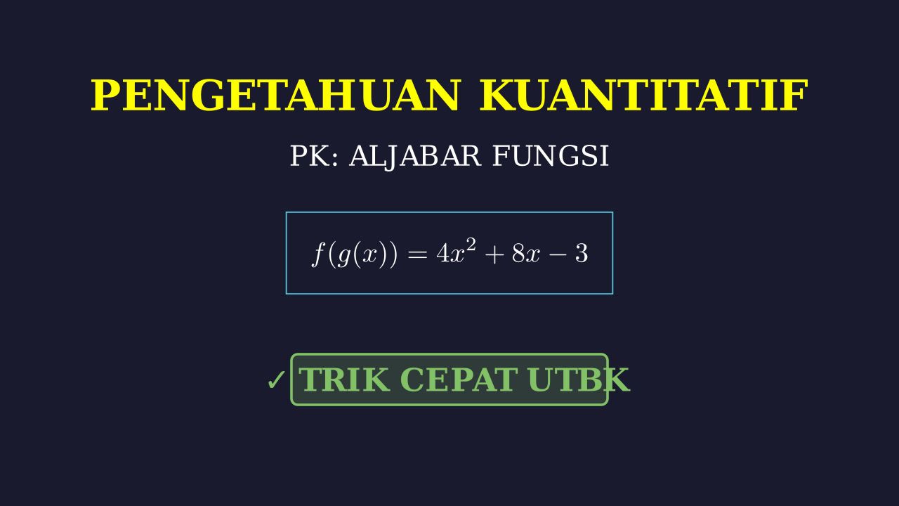 Penyelesaian Soal Tipe K