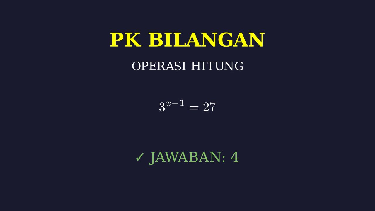Video Pembelajaran Matematika
