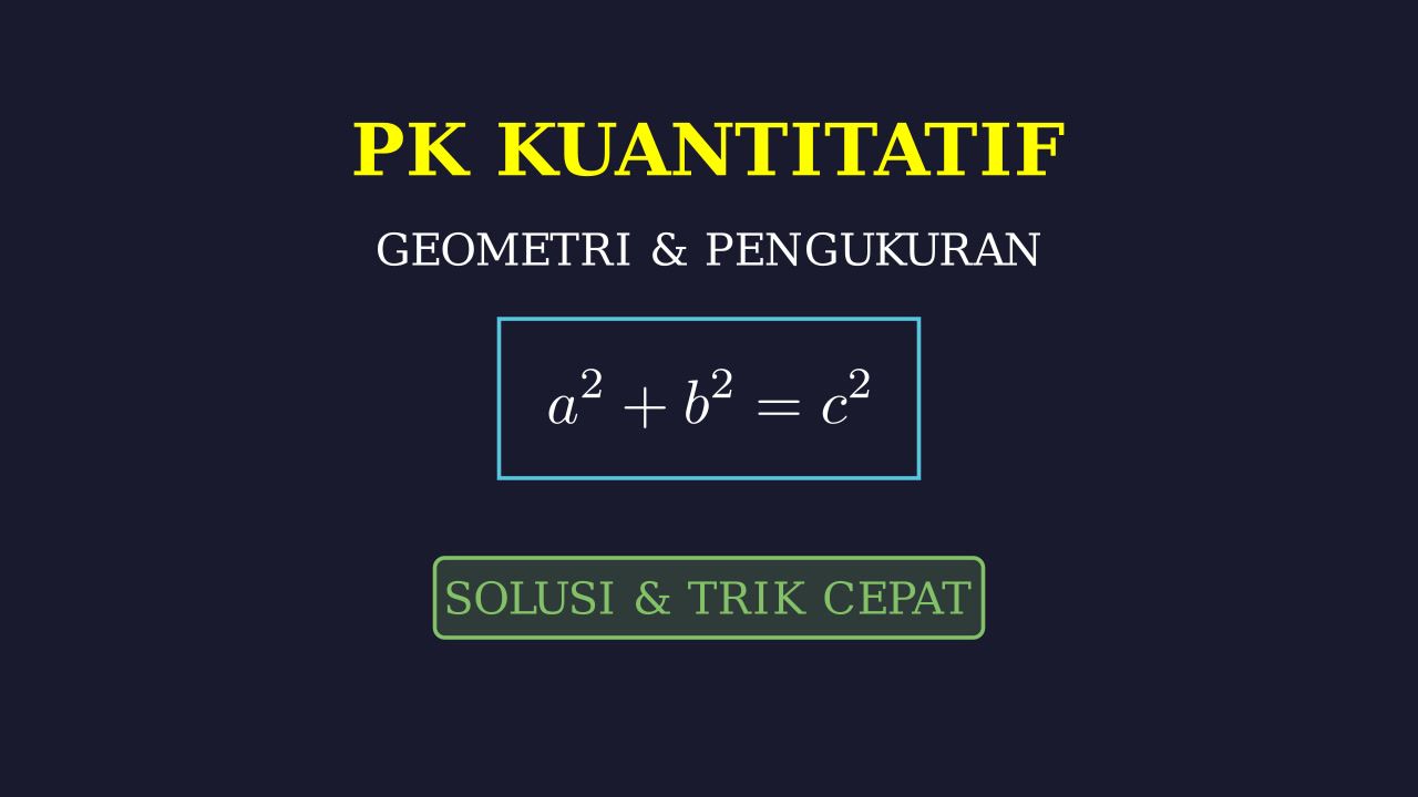 Rangkuman Konsep Matematika Lengkap