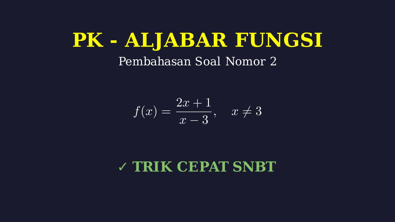 Pembahasan Soal Matematika