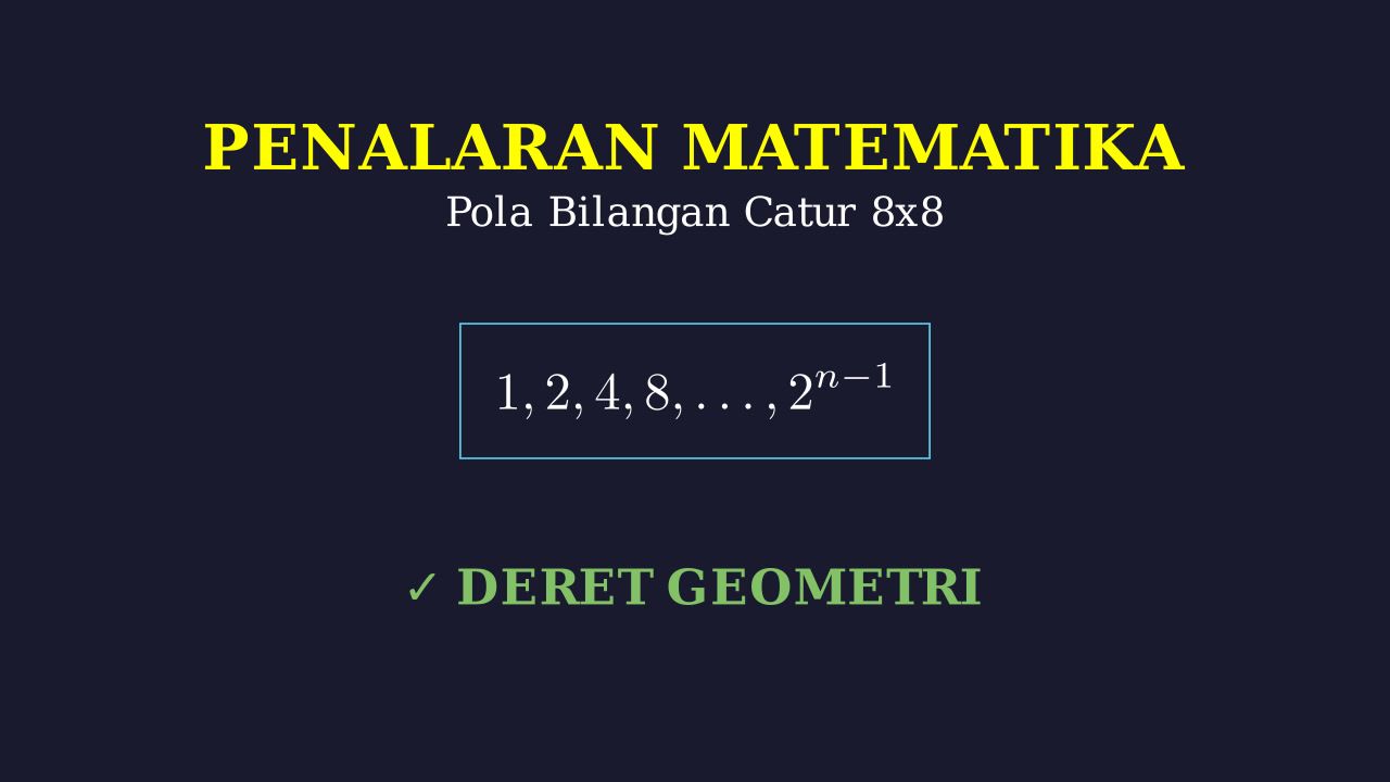 Pola Bilangan pada Kertas Berpetak