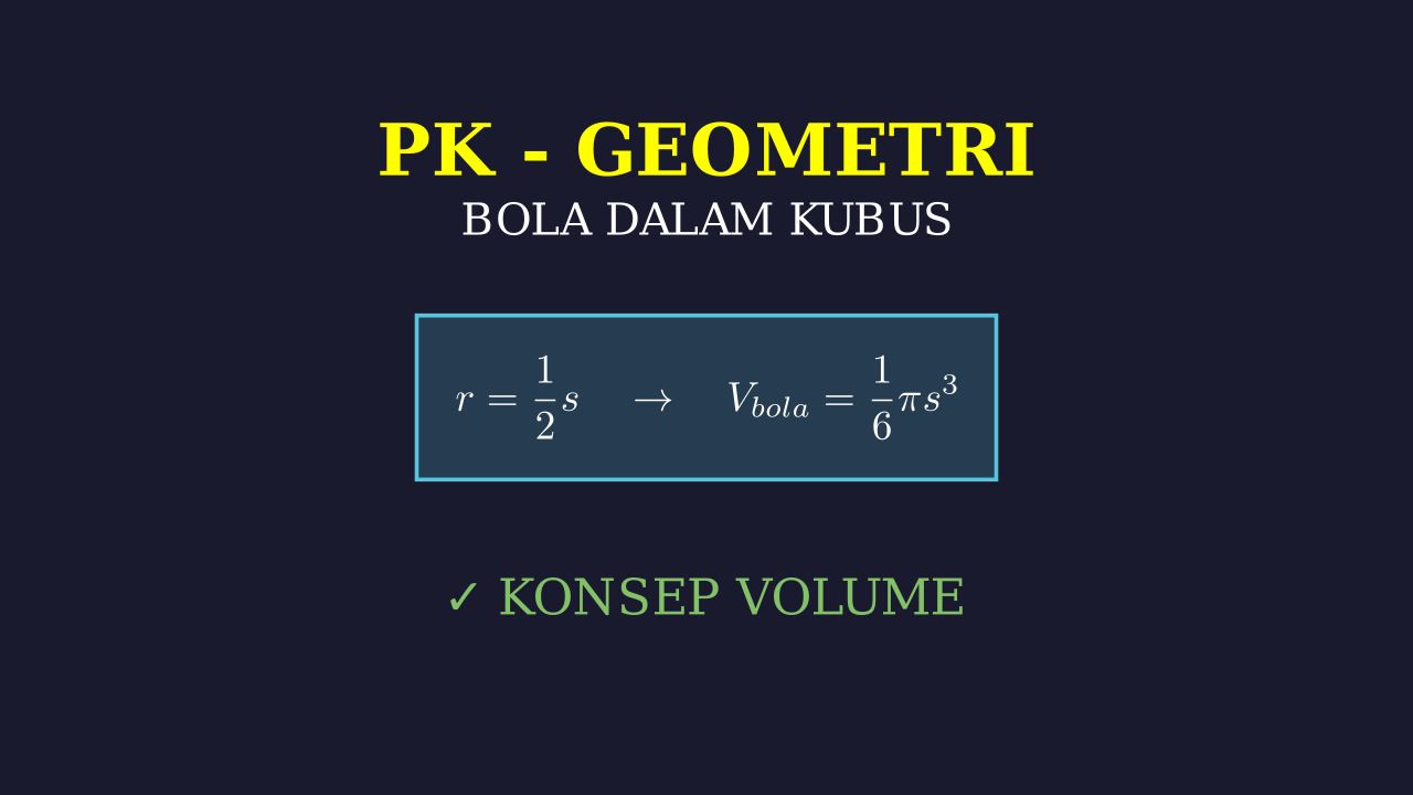 Bangun Ruang dalam Bangun Ruang