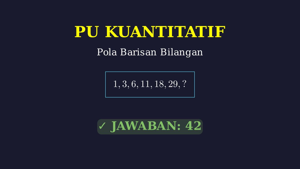 Pola Bilangan: Menentukan Suku Berikutnya