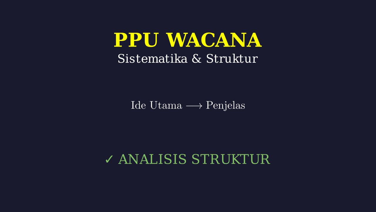 Sistematika: Memahami Struktur
