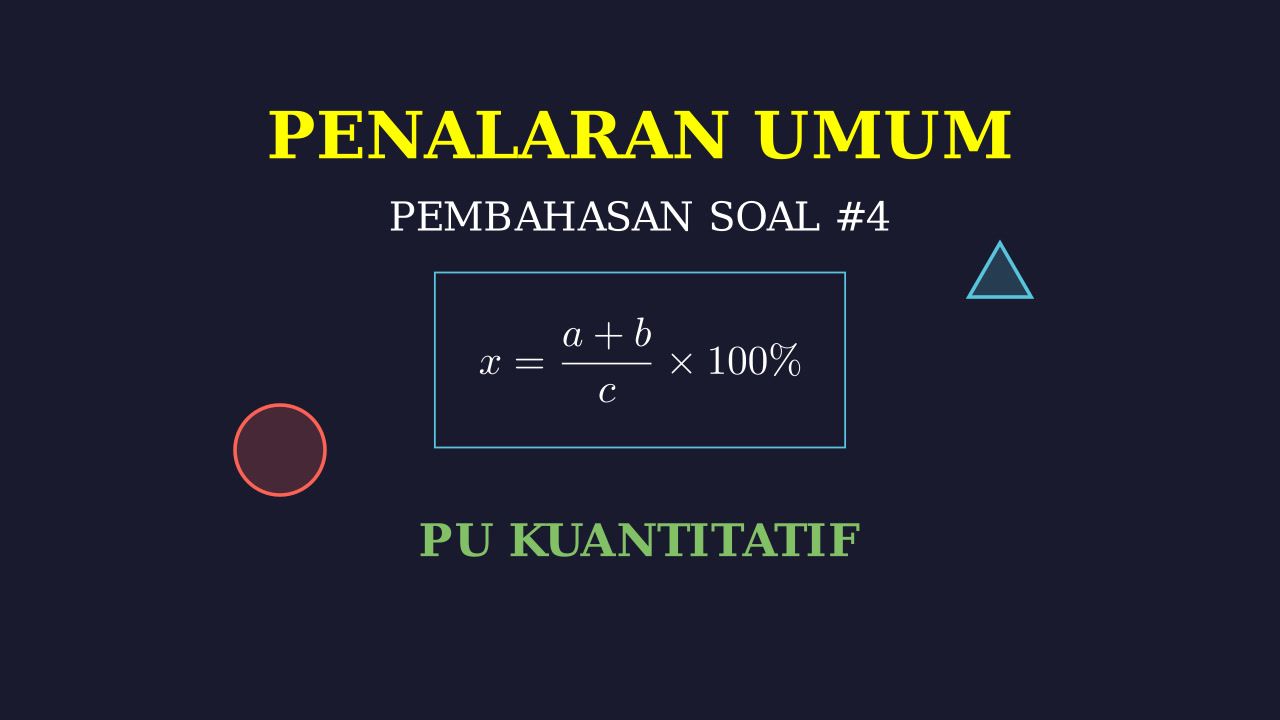 Pembahasan Soal Nomor 4