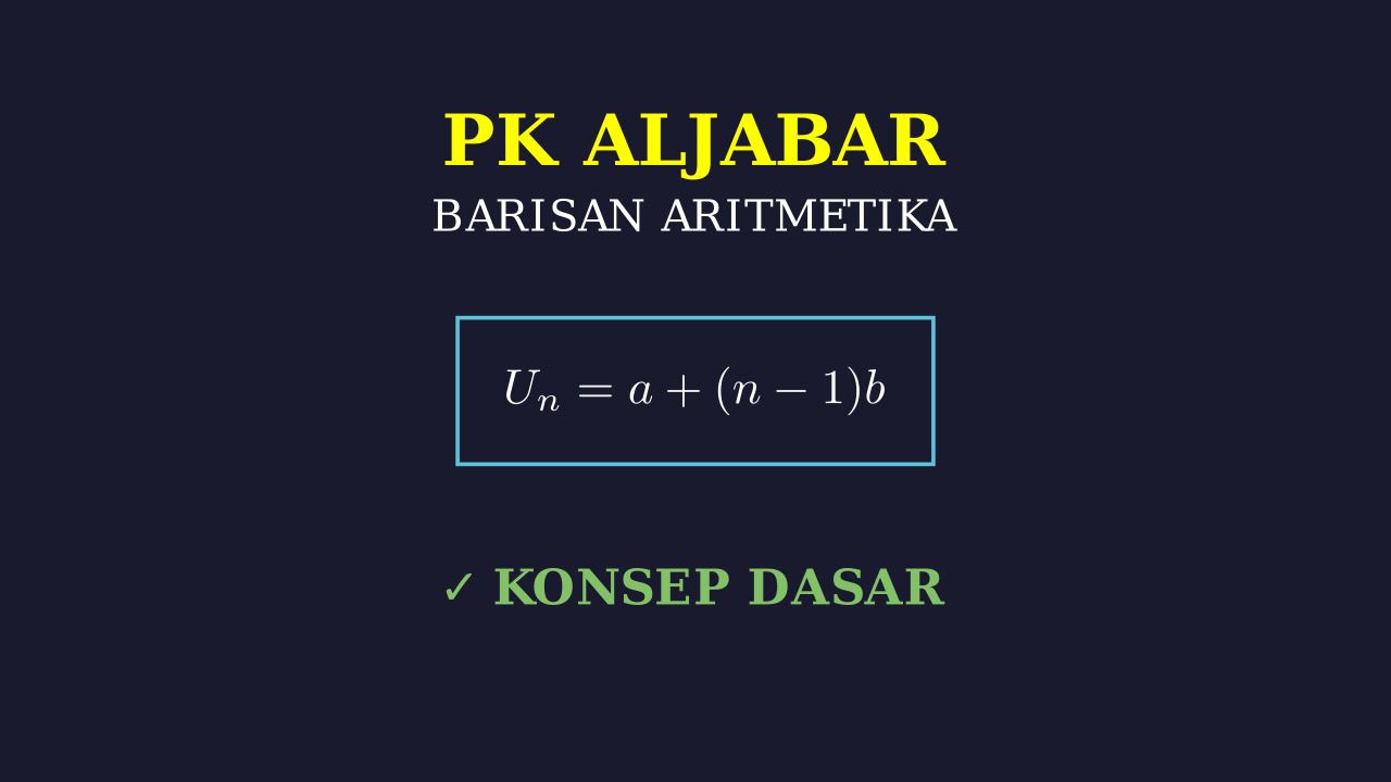 Barisan, Deret, dan Tak Hingga