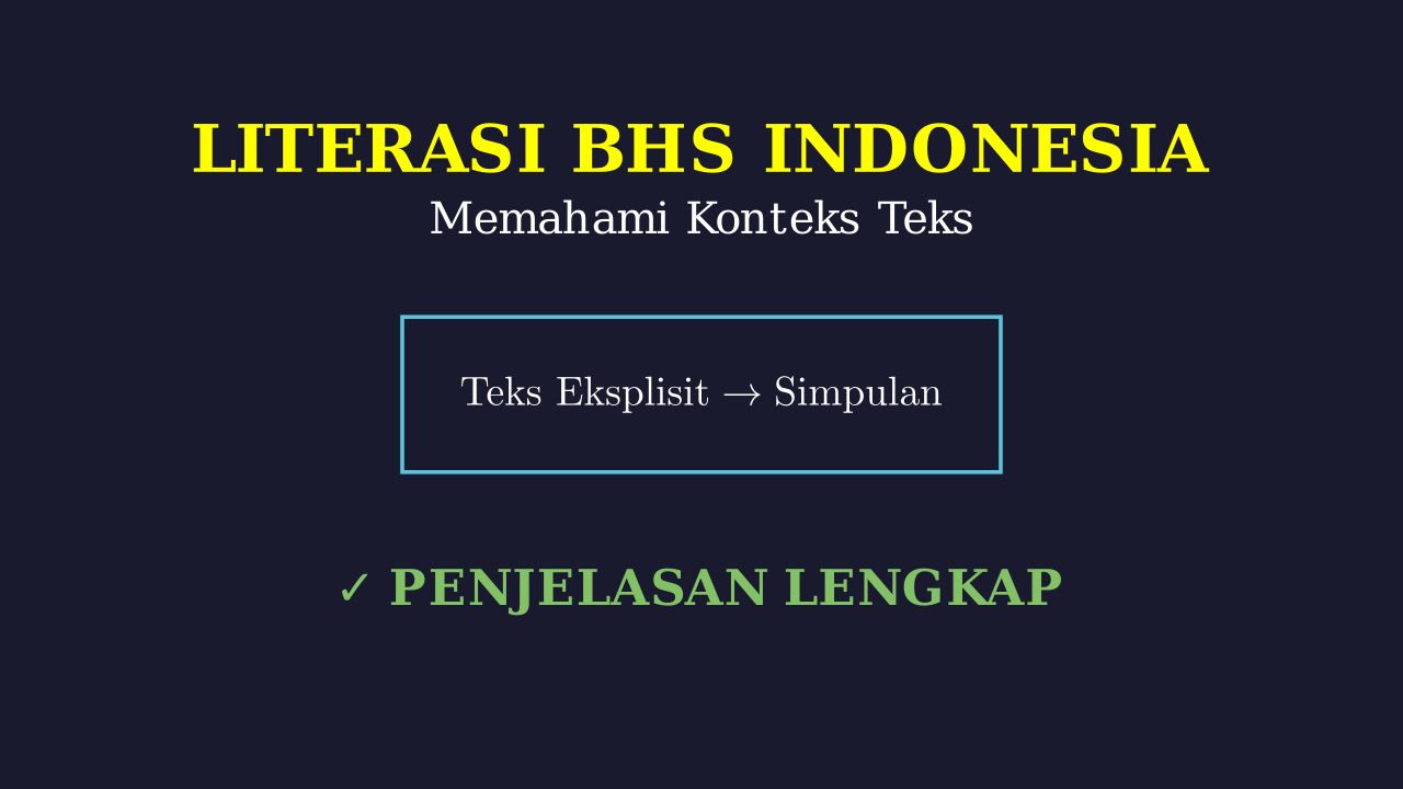 Pembahasan Soal