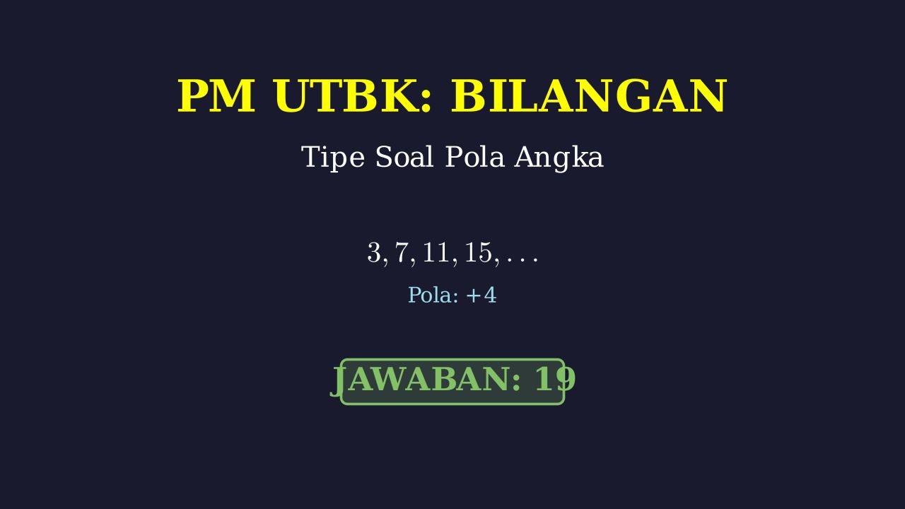 UTBK PM: Trik Mudah Soal Sering Keluar