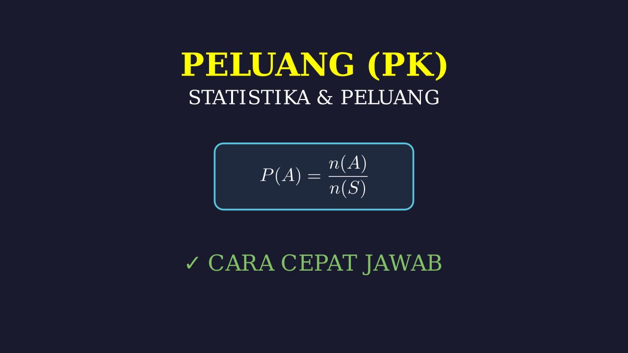 Menghitung Peluang