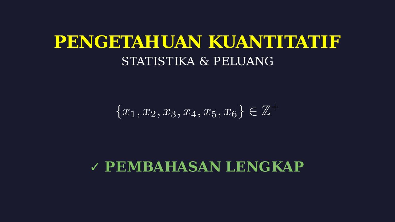 Enam Bilangan Bulat Positif