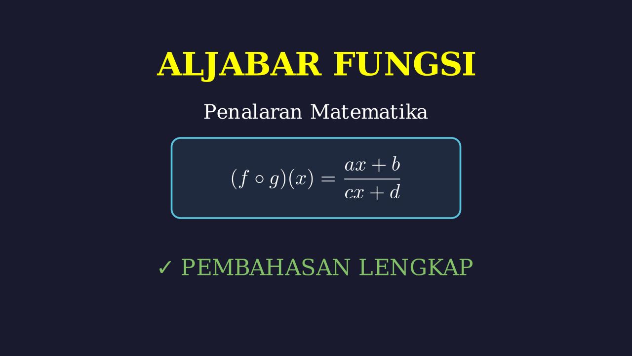 Langkah Demi Langkah: Solusi Soal