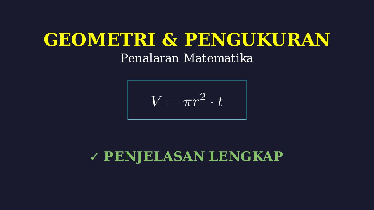 Belajar Matematika Langkah Demi Langkah
