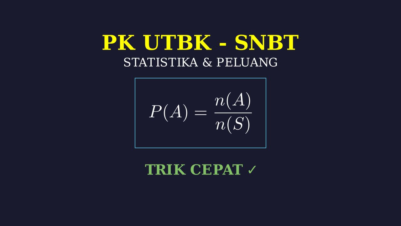 Kisi-kisi Pengetahuan Kuantitatif UTBK SNBT