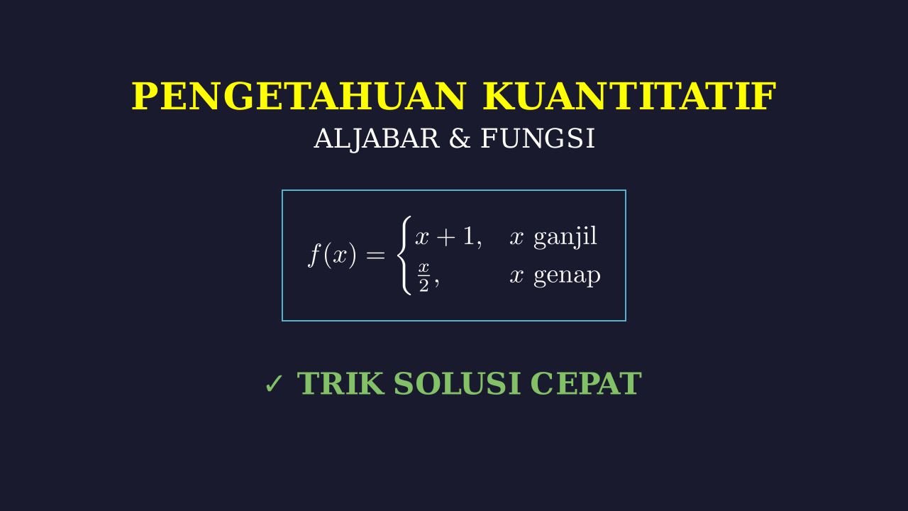 Operasi Bilangan Bulat