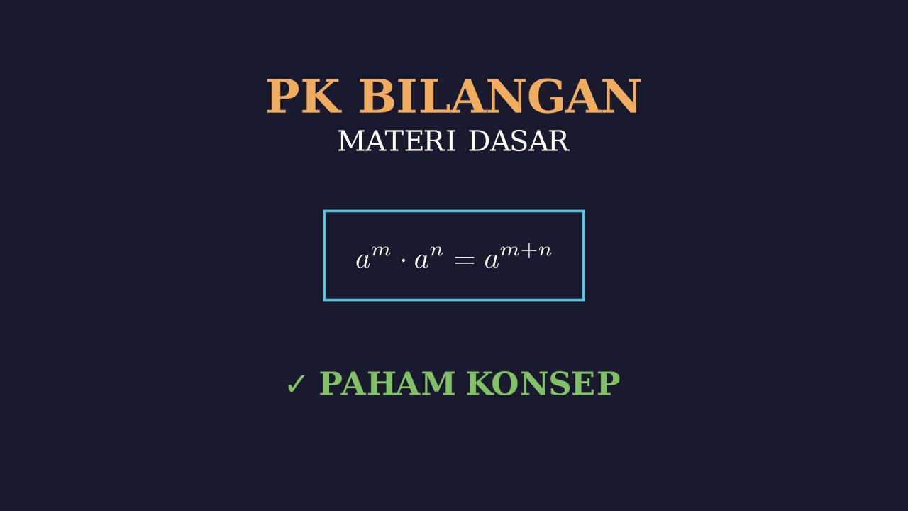 Memahami Konsep Dasar