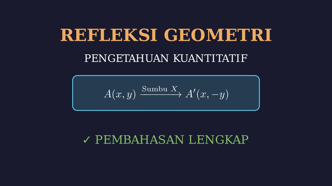 Pembahasan Soal Refleksi